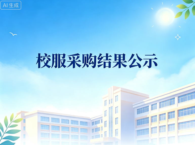 南京市锁金新村第一小学2026级一年级学生校服采购 结果公示